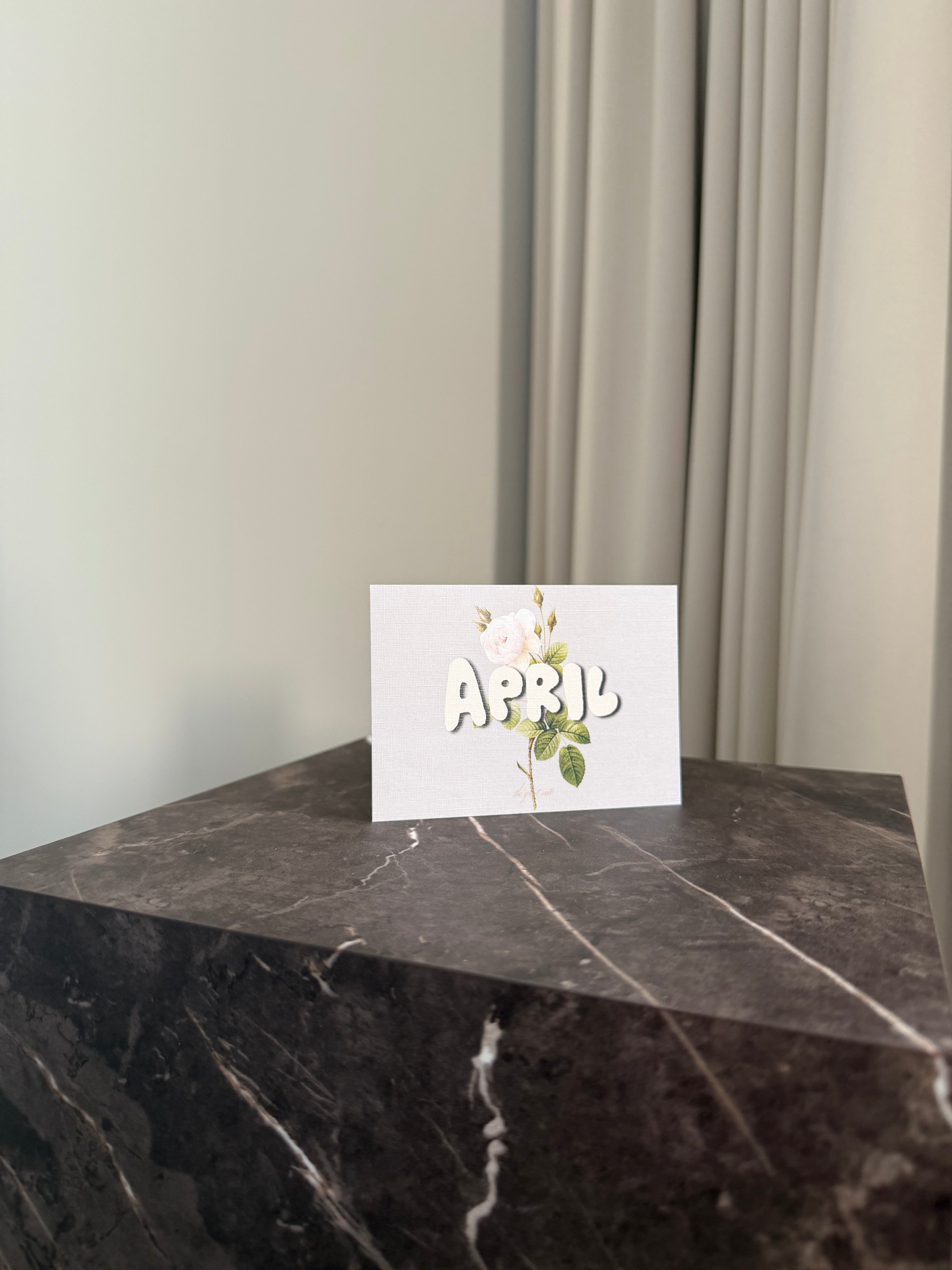 A Year In Bloom - April