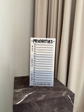 Priorities Notepad