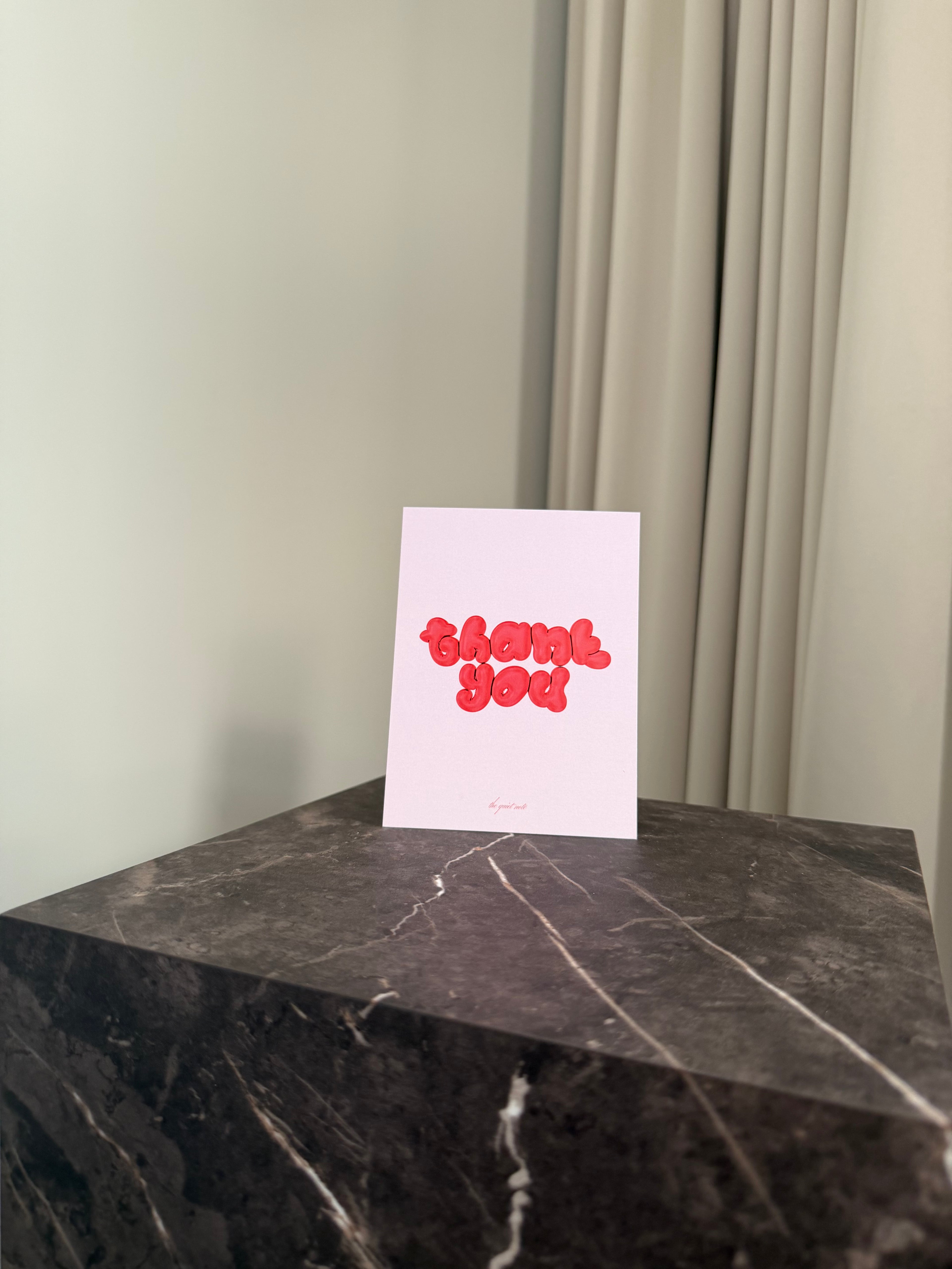 Bubble Words - Thank You