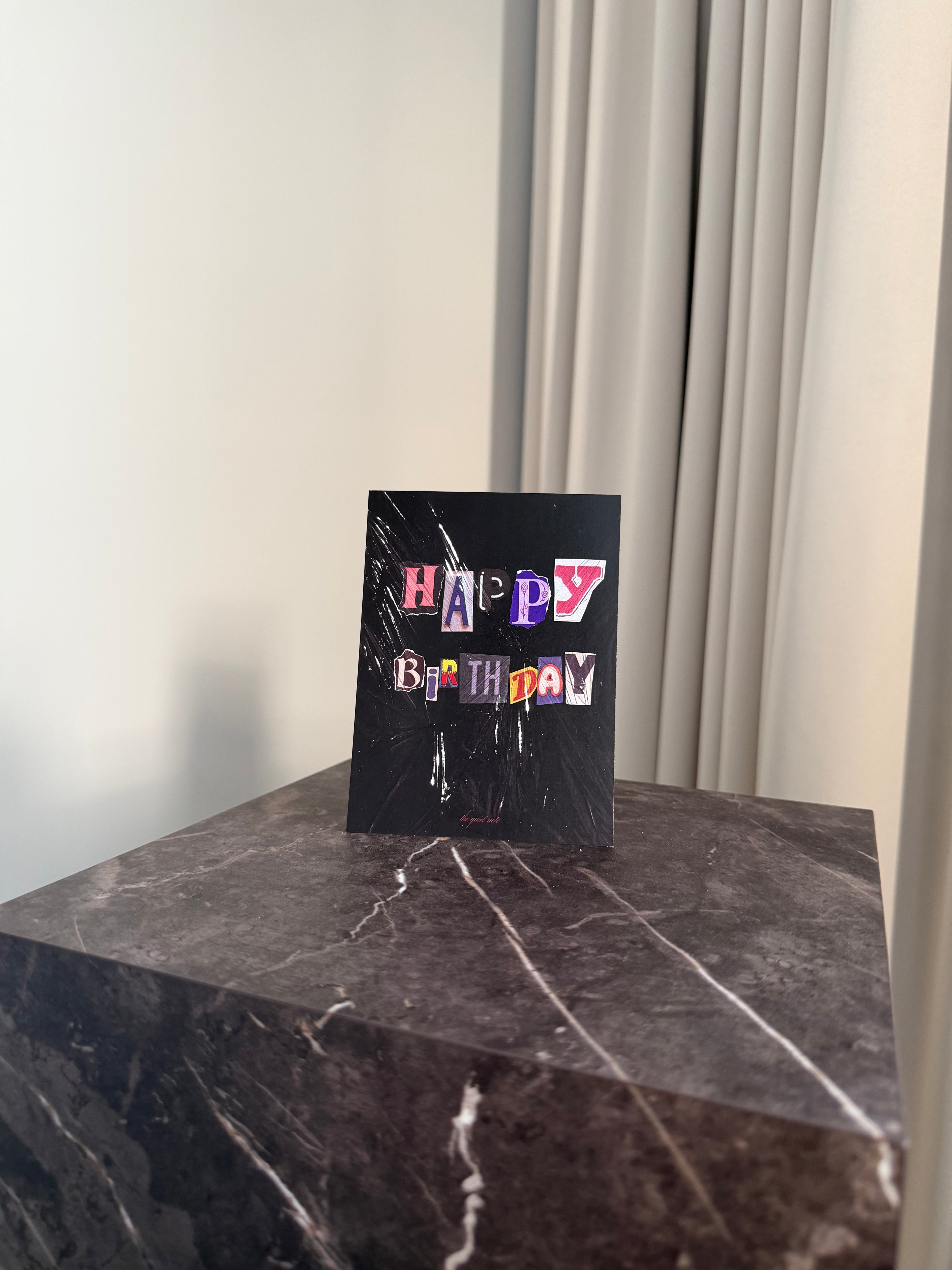 Cut & Celebrate - Black