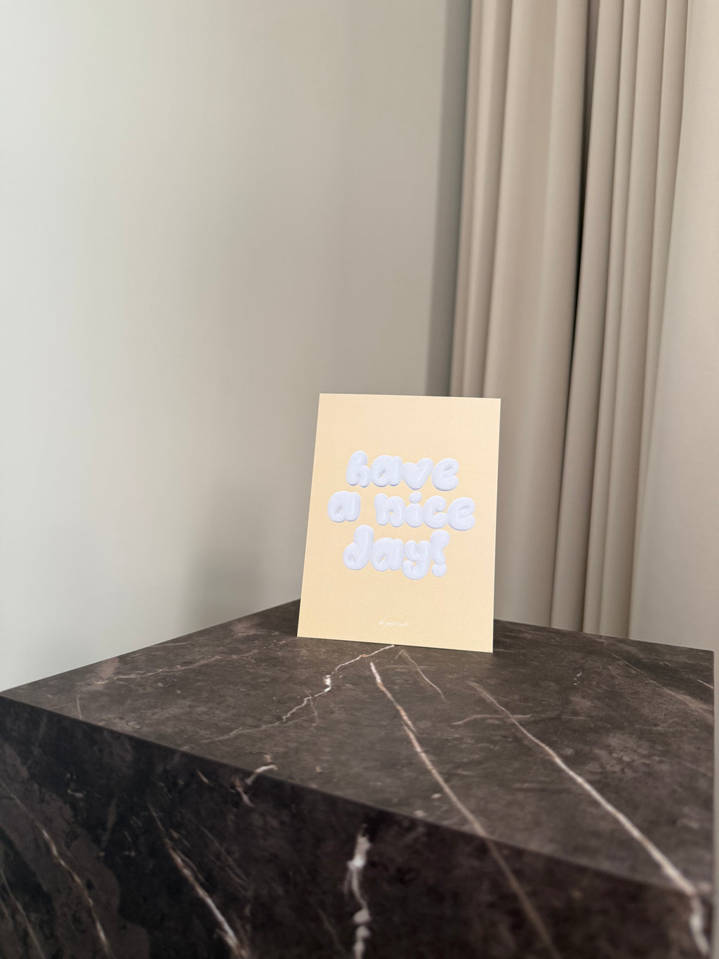 Bubble Words - Have A Nice Day