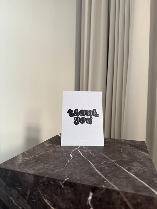 Bubble Words - Thank You