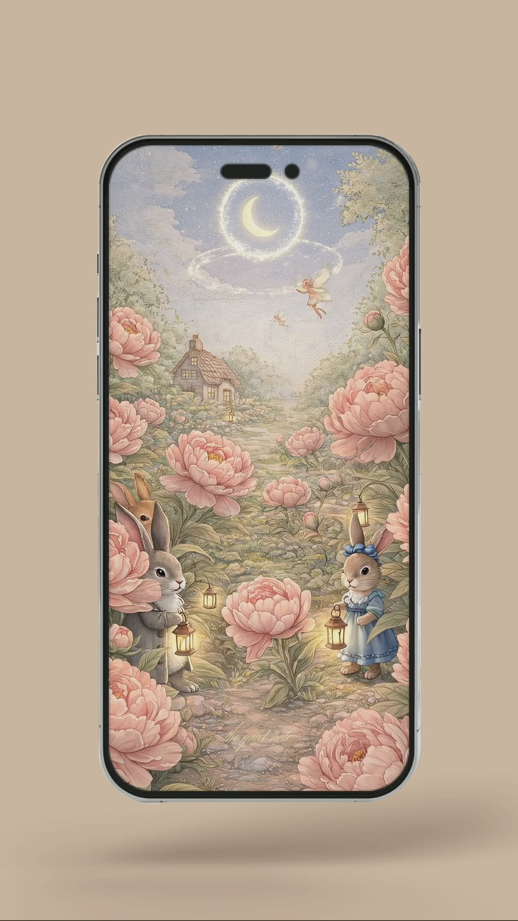 Newborn - Peonies and Rabbits